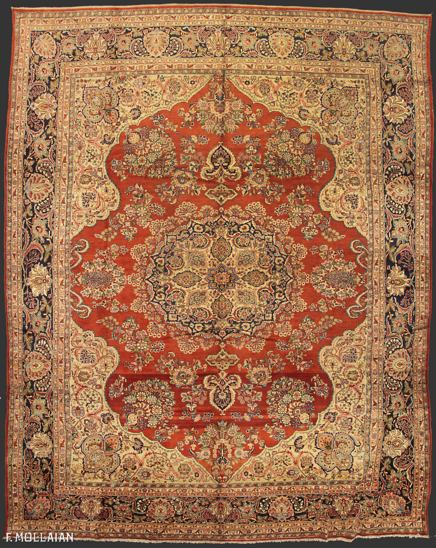 Tapis Persan Antique Lilian n°:21156289